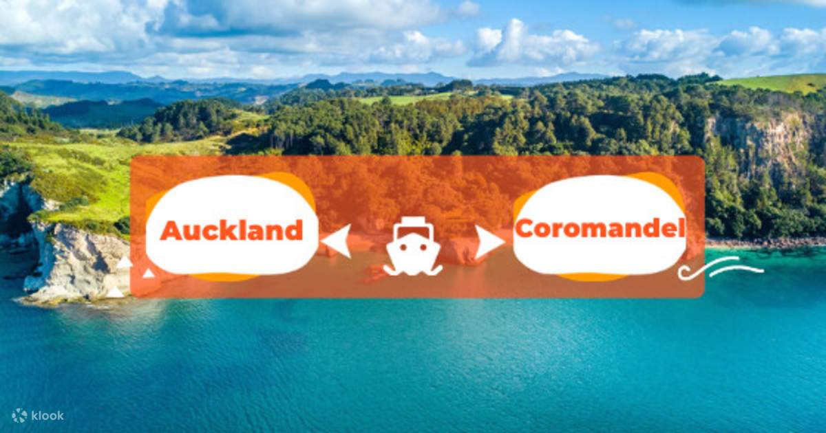 Tiket Ferry Coromandel dari Auckland Klook Indonesia